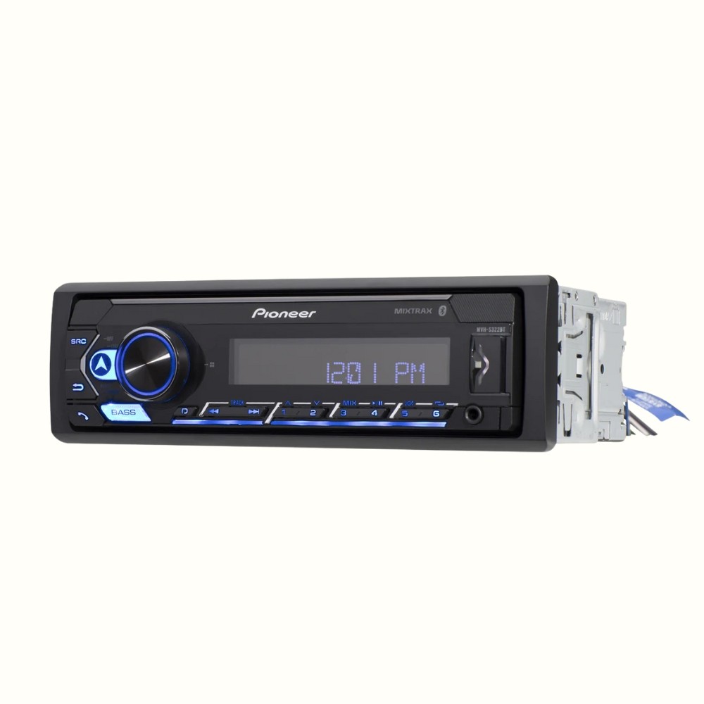Pioneer MVH-S322BT Audio Media Receiver with Built-In Bluetooth