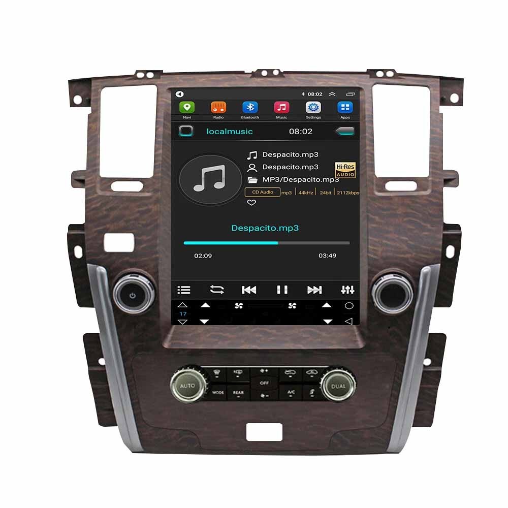 12.1” 2+32G Car Radio For PATROL 2016 Carry vehicle speed rotational speed