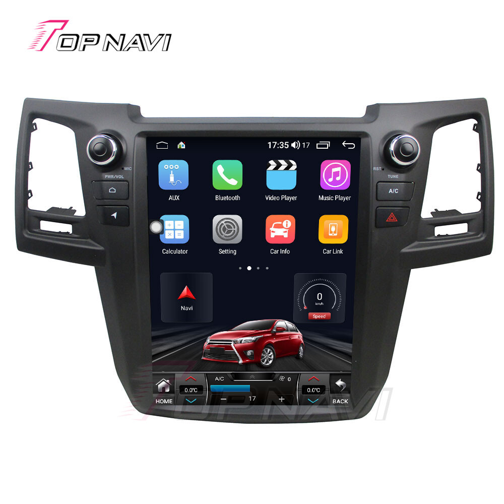 12.1Inch for Toyota Fortuner 2005-2015 Car GPS Navi Stereo 4G RDS Androind 14.0
