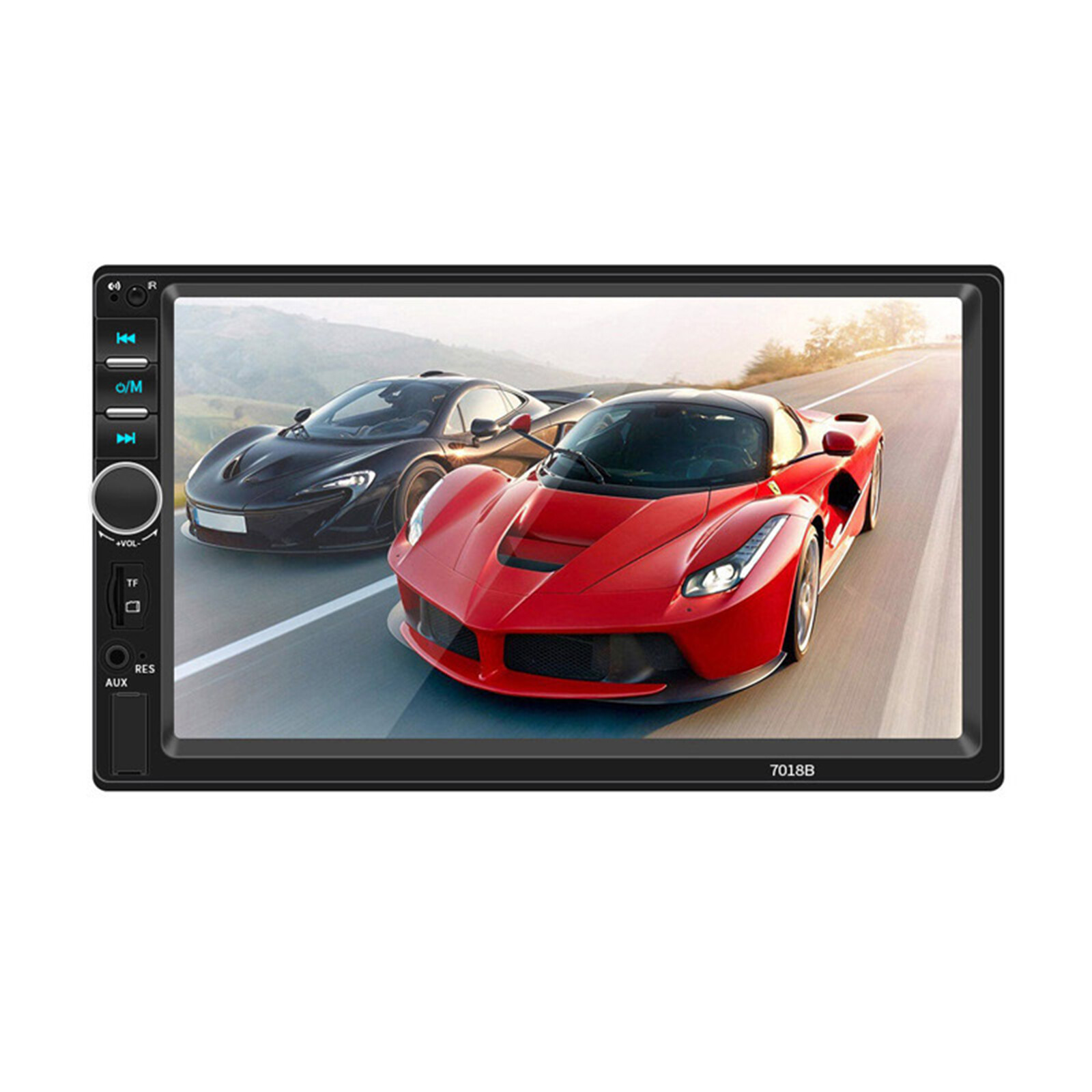 7″ Double Din Car Stereo Audio MP5 Player USB FM Multimedia Radio & Camera 7018B