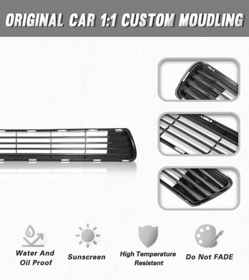 Front Lower Bumper Grill Grille Compatible With Toyota Camry 2012 2013 2014 L