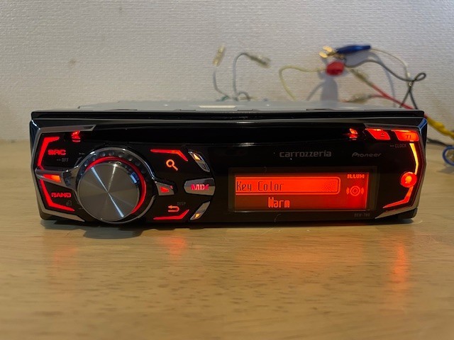Pioneer Carrozzeria DEH-780 1Din Car Audio USB CD AUX Player Operation Confirmed