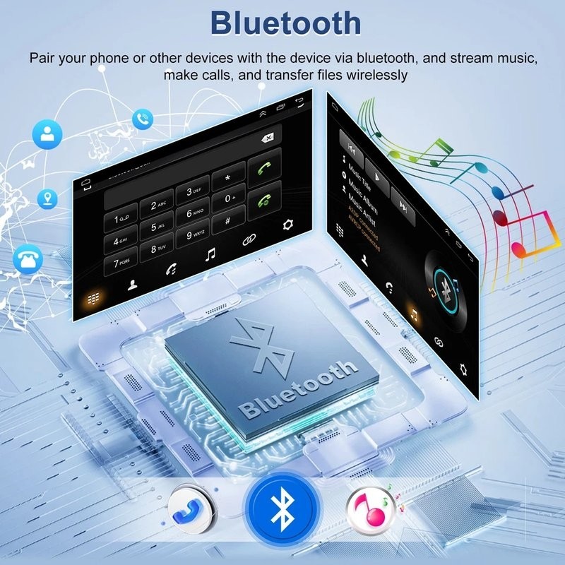 Android Car GPS Navigation Radio Stereo Wifi For Honda Pilot 05-08 Apple Carplay