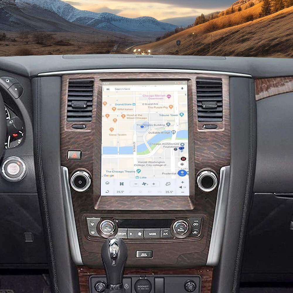 Android Car Radio For Nissan Patrol Y62 Infiniti QX56 QX80 12-19 Screen Headunit