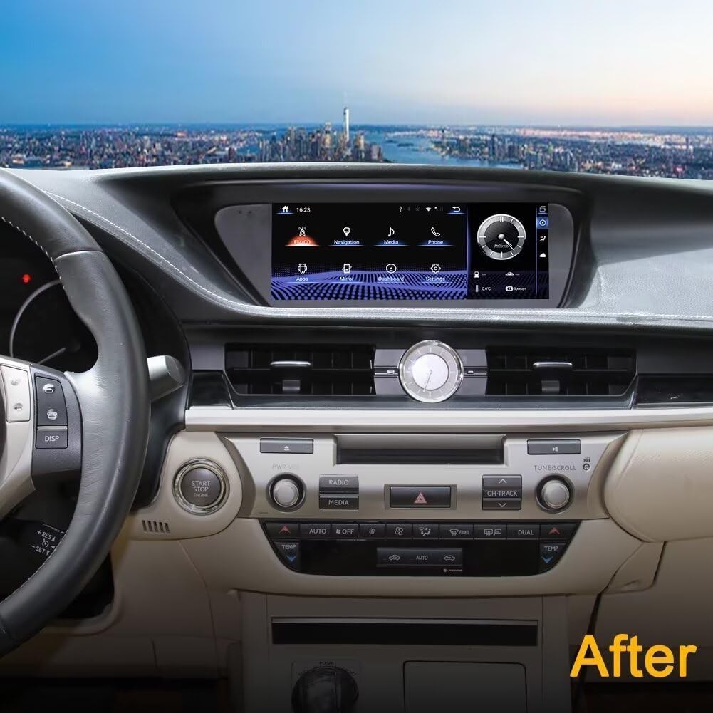 10.25″ For Lexus ES 2013-2017 Android Car Radio Stereo GPS Navi Carplay Headunit
