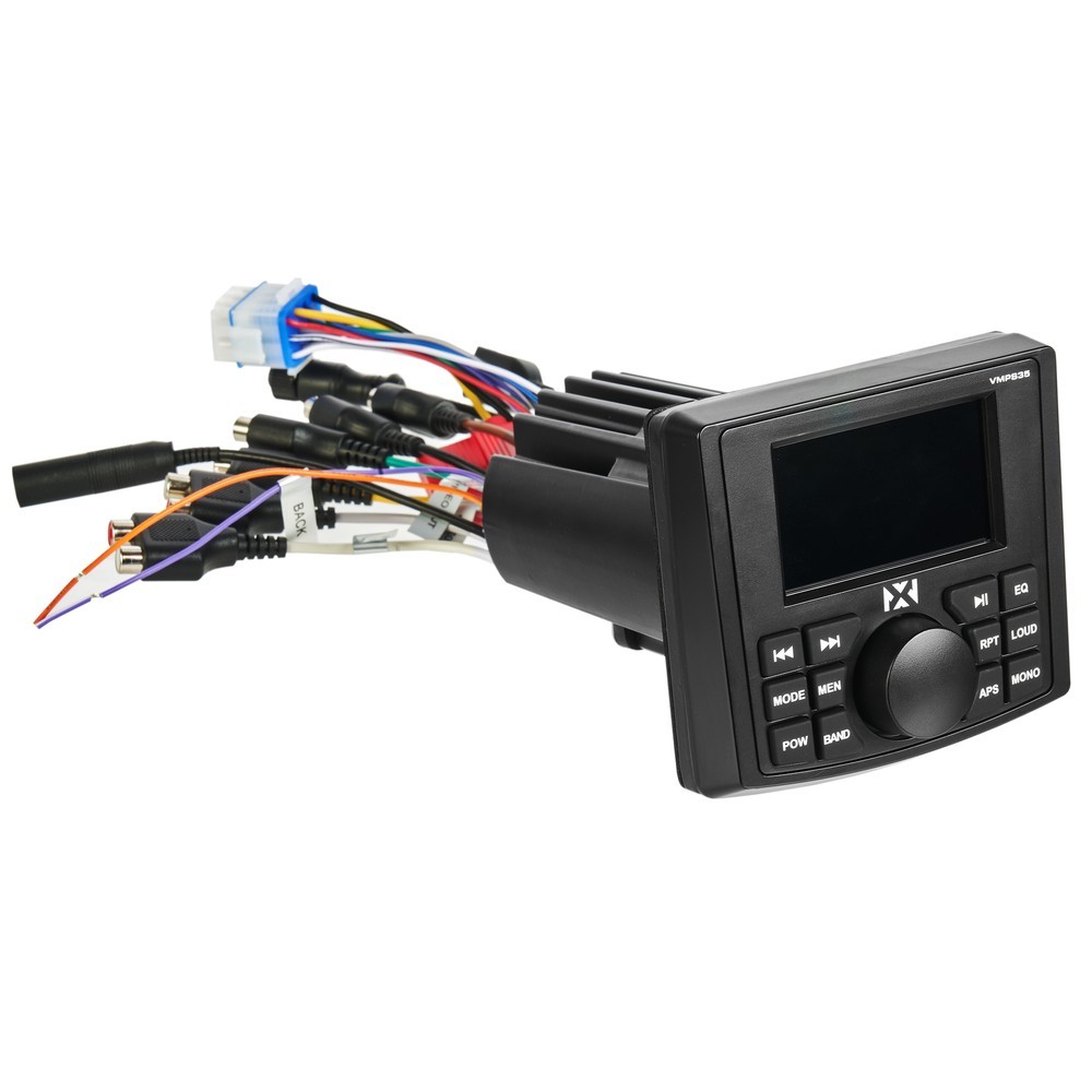 NVX VMPS35 & MVSP8 (x2) Marine Receiver with Bluetooth and Marine Speakers
