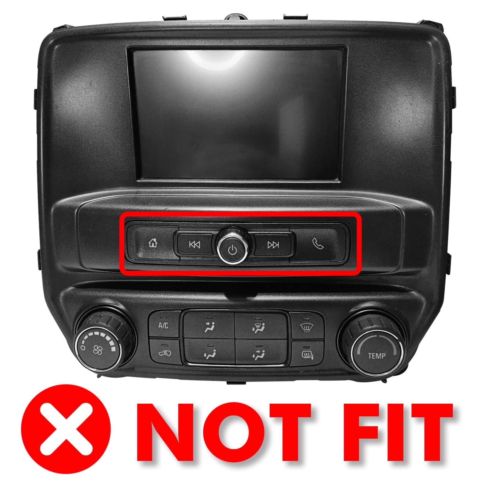 Aumume 232G Android 12 Double Din Car Stereo Chevrolet Silverado/Gmc Sierra