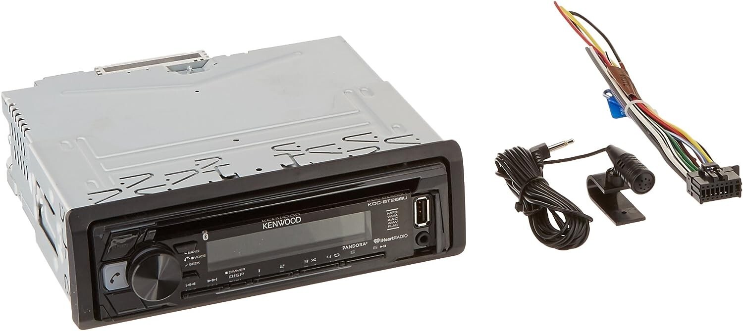 Kenwood KDC-BT268U CD Receiver w/ Bluetooth AM FM CD