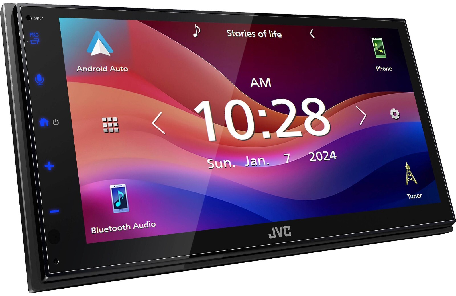 JVC KW-M595BT Digital multimedia receiver (does not play discs)