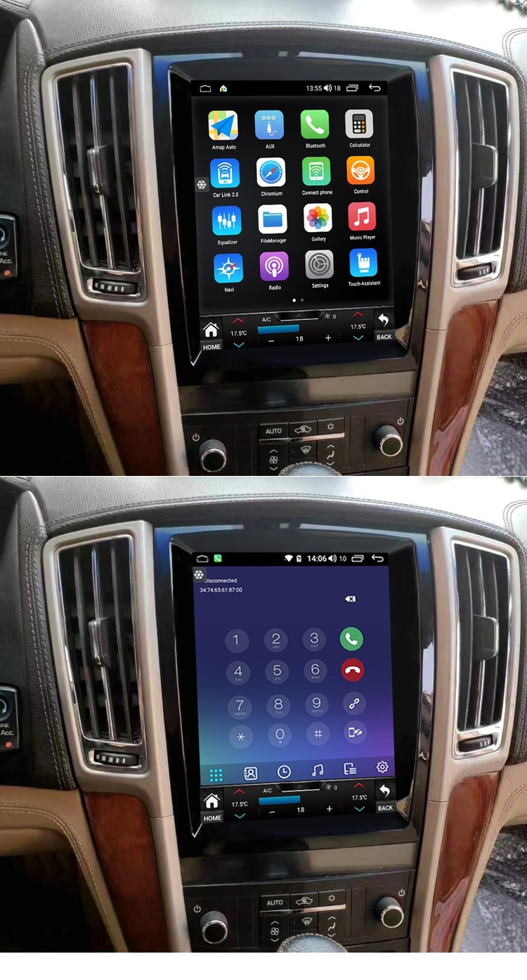 10.4″ Android 13 Car Radio For Cadillac STS 2007-2012 GPS Carplay 6+128GB Stereo