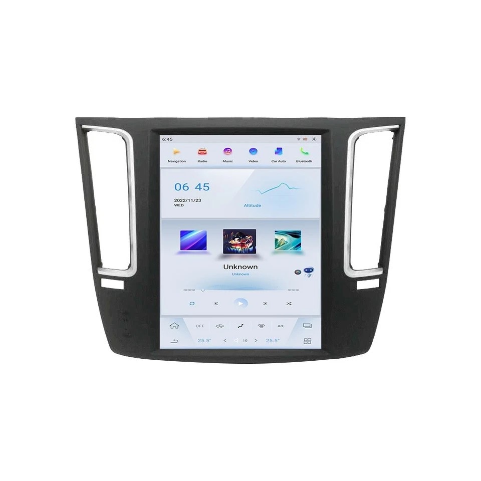 10.4″ Tesla Vertical Screen Car Navi GPS Radio For Maserati Levante 2015-2021