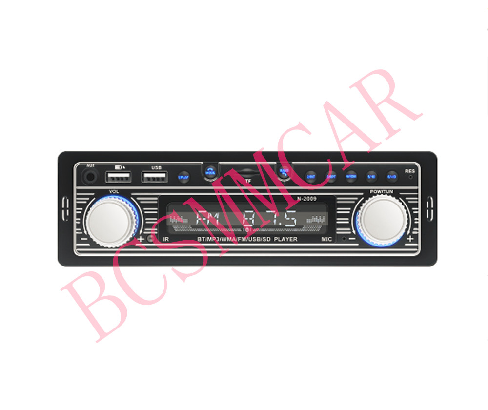 Car Stereo MP3 Player Single DIN Bluetooth Handsfree RCA FM USB AUX Audio Radio