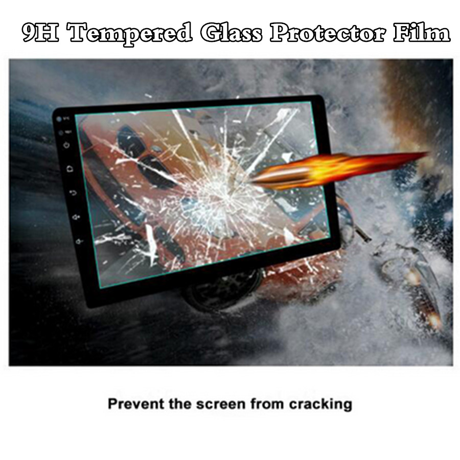 10.1 Inch HD Navigation Screen Protector Film Tempered Glass For Car Audio GPS
