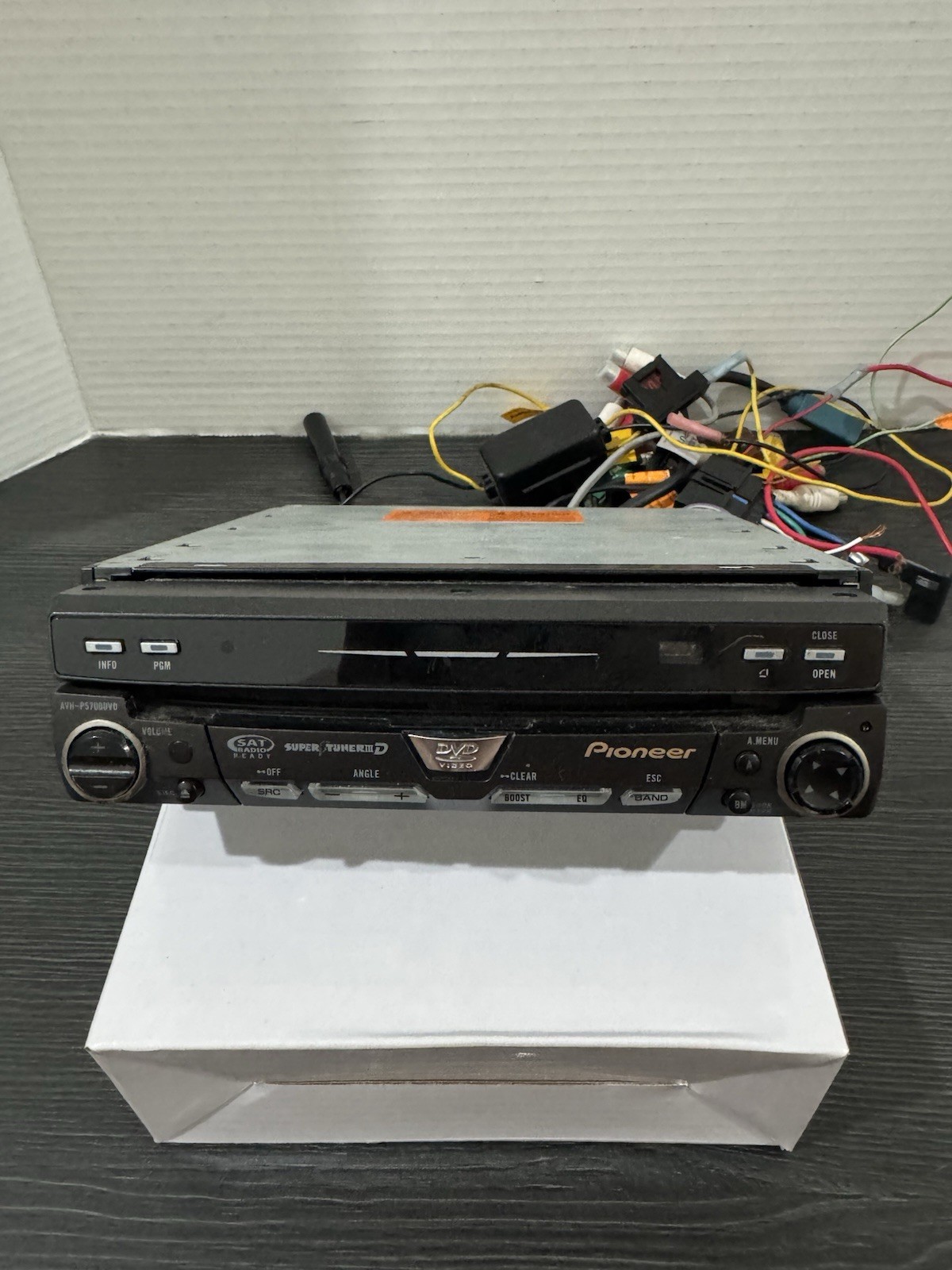 Pioneer AVH P5700DVD Car Stereo CD Player In Dash Receiver Fully Working