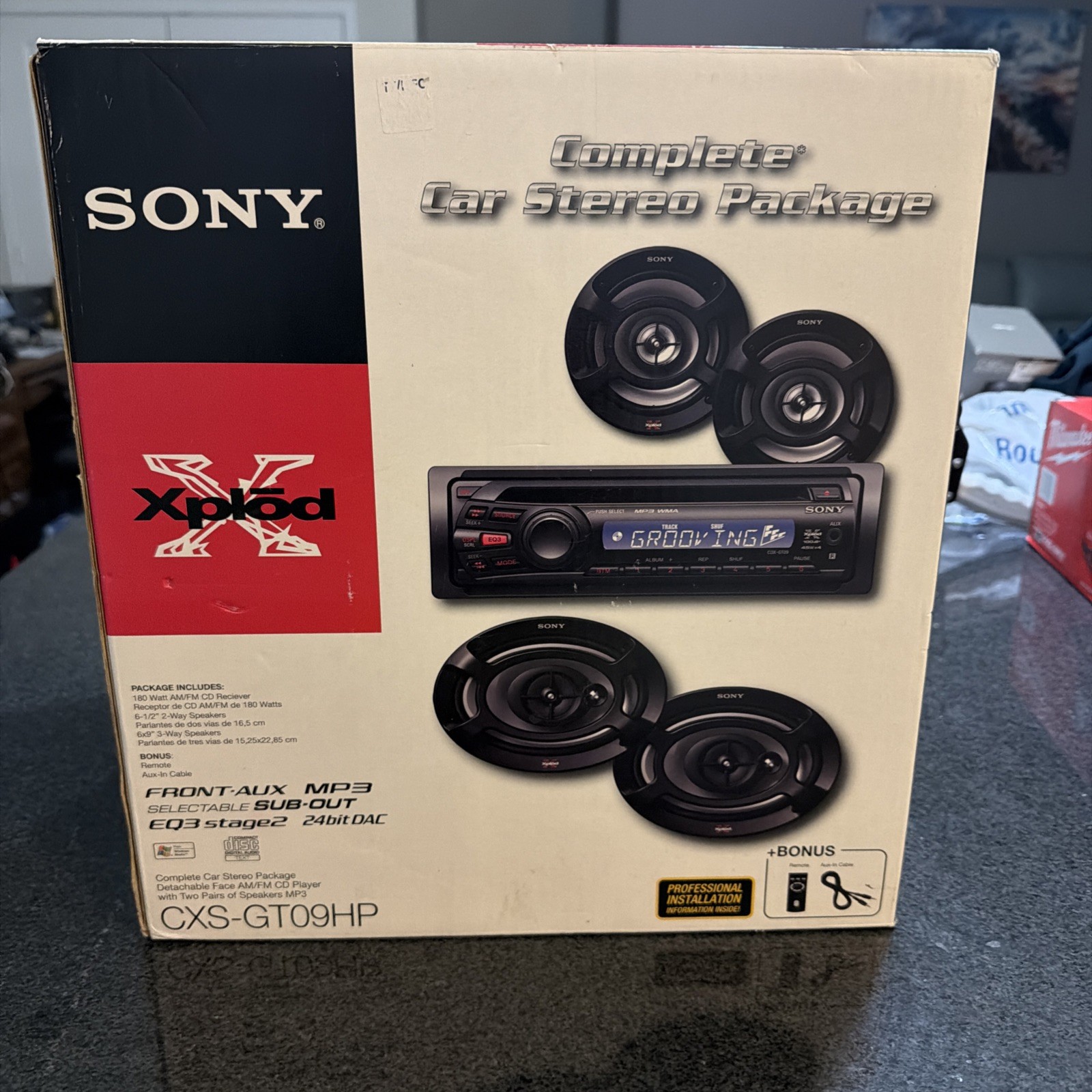 SONY Xplod CXS-GT09HP – 4 Speakers Only 6×9 And 6 1/2” NEW In Box