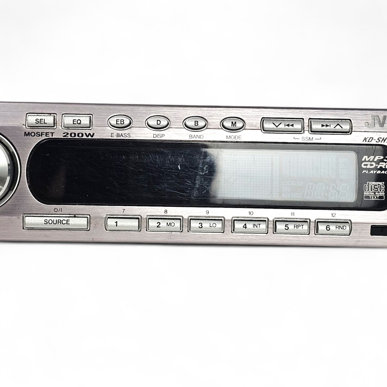 JVC KD-SH707 CD MP3 Car Stereo Receiver Motorized Aluminum Faceplate