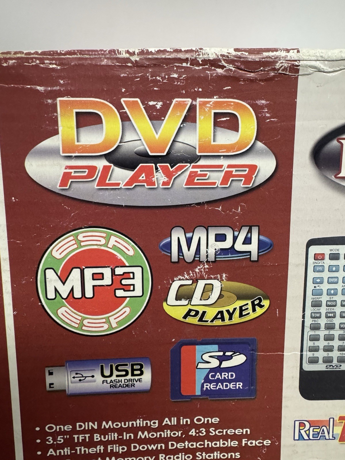 NEW Nitro Audio BMWX-4735T DVD/CD PLAYER MP3, MP4,USB-SD