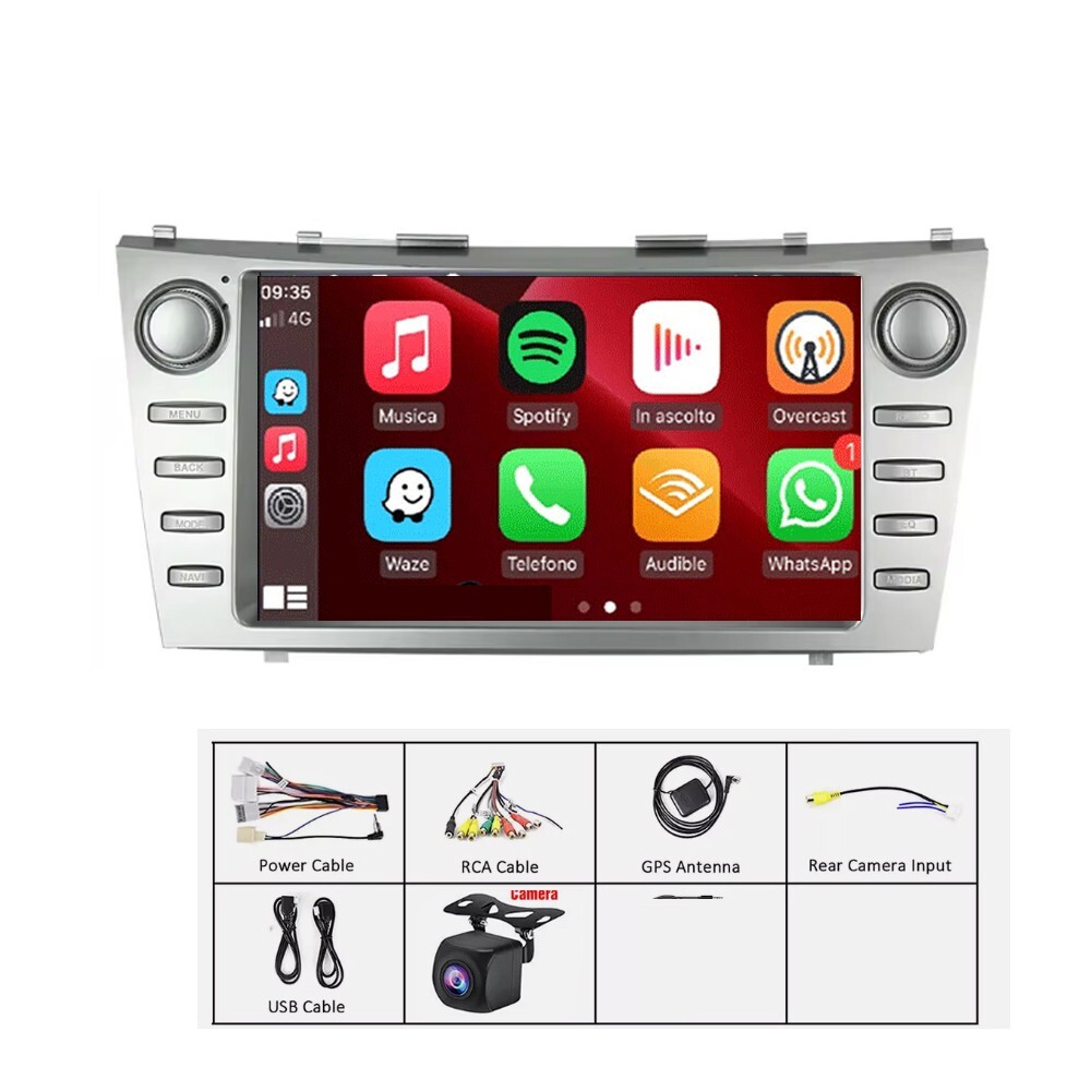 Car Carplay Android Radio For Toyota Camry 2007-2011 Car Stereo Head Unit 32GB