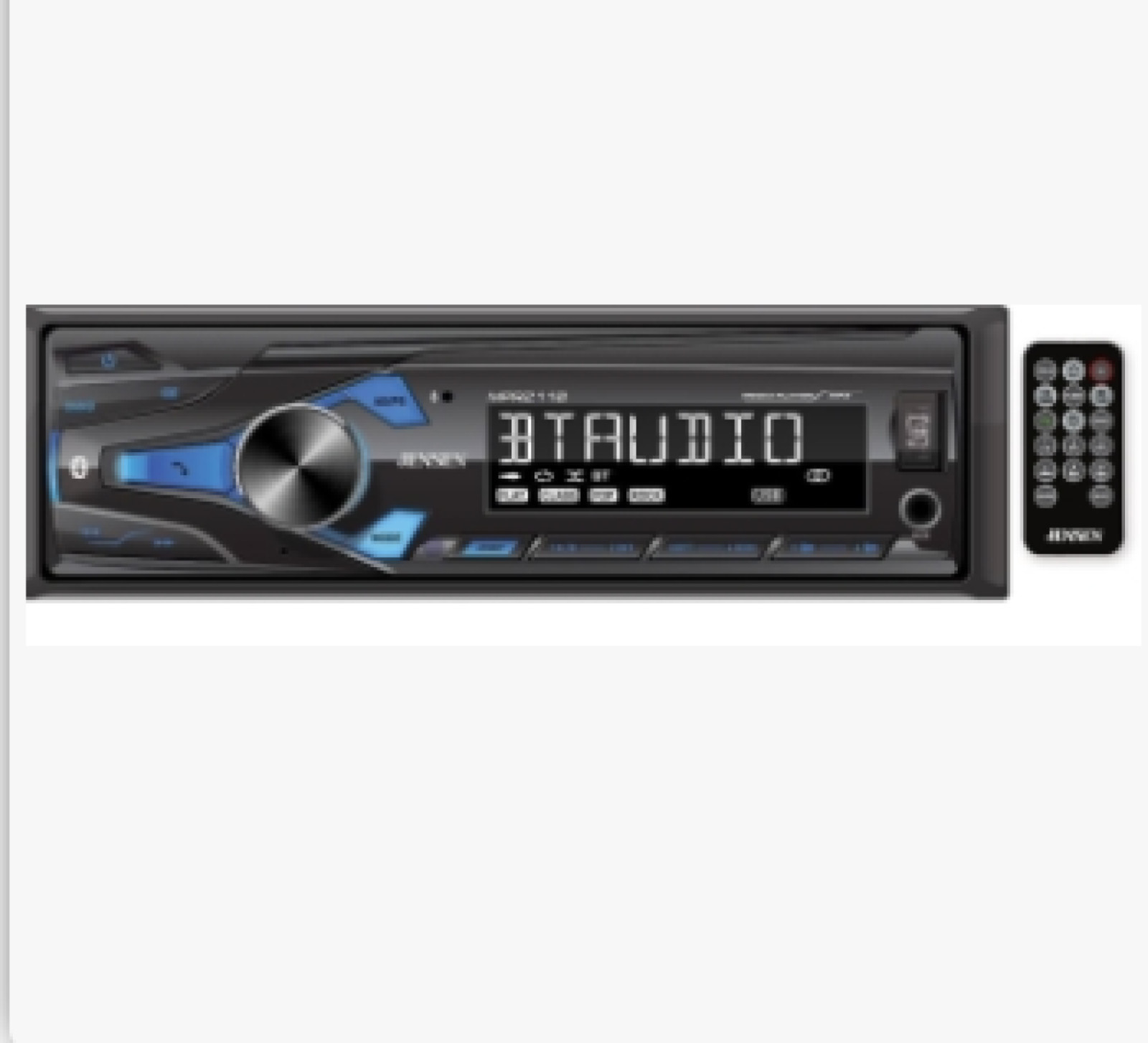 Jensen MPR2110 Digital Media Receiver 1 Din Mechless Am/Fm, Bluetooth Mp3 LCD