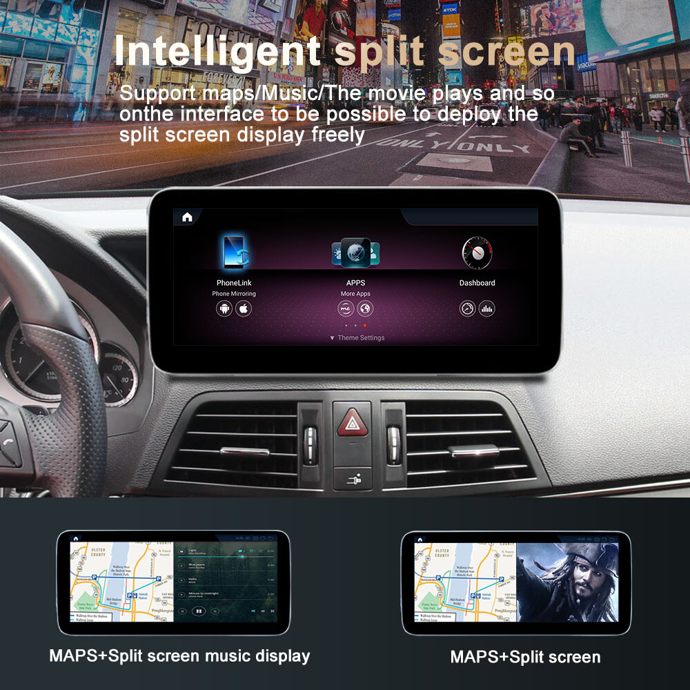 Ugode 12.3inch Android Screen Upgrade Mercedes Benz E class coupe C207 2010-2012