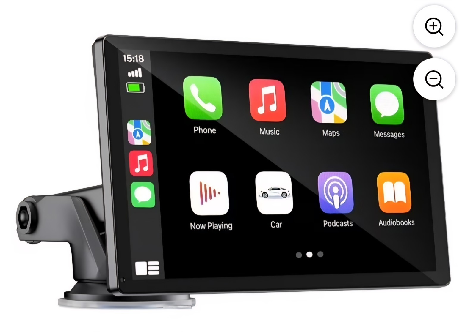 New 9″ Q9S Wireless Smartscreen Apple CarPlay Android Auto Bluetooth Car Display