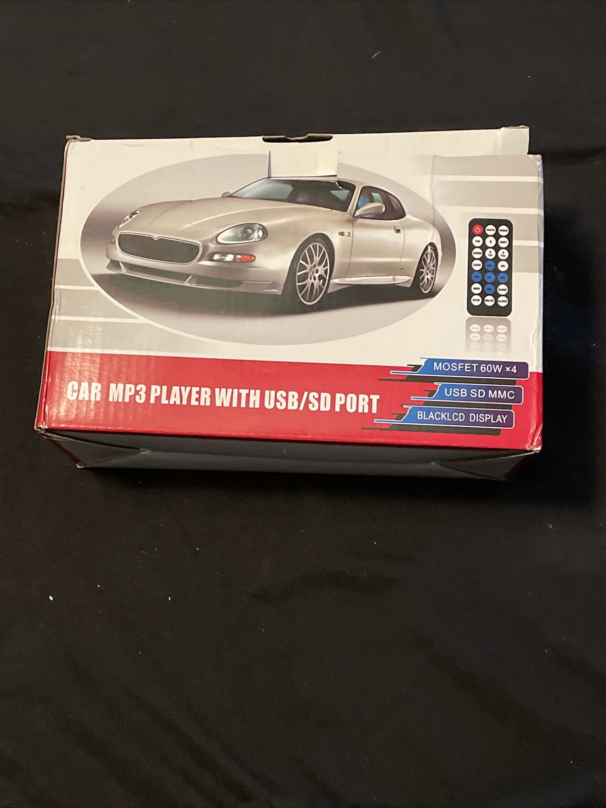 Aigoss Car MP3 Player With USB SD MMC Port 60W x 4