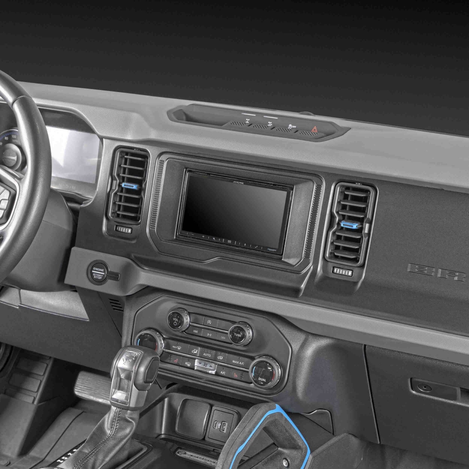 Metra 107-FD2 Dash Kit for Pioneer Modular 6.8″ Receivers for 2021-2023 Bronco