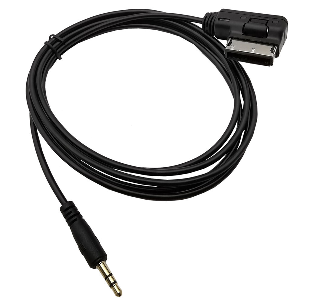 AMI MMI AUX Adapter Cable 3.5mm Jack Aux-IN Music Interface MP3 Audio Cable1.8m