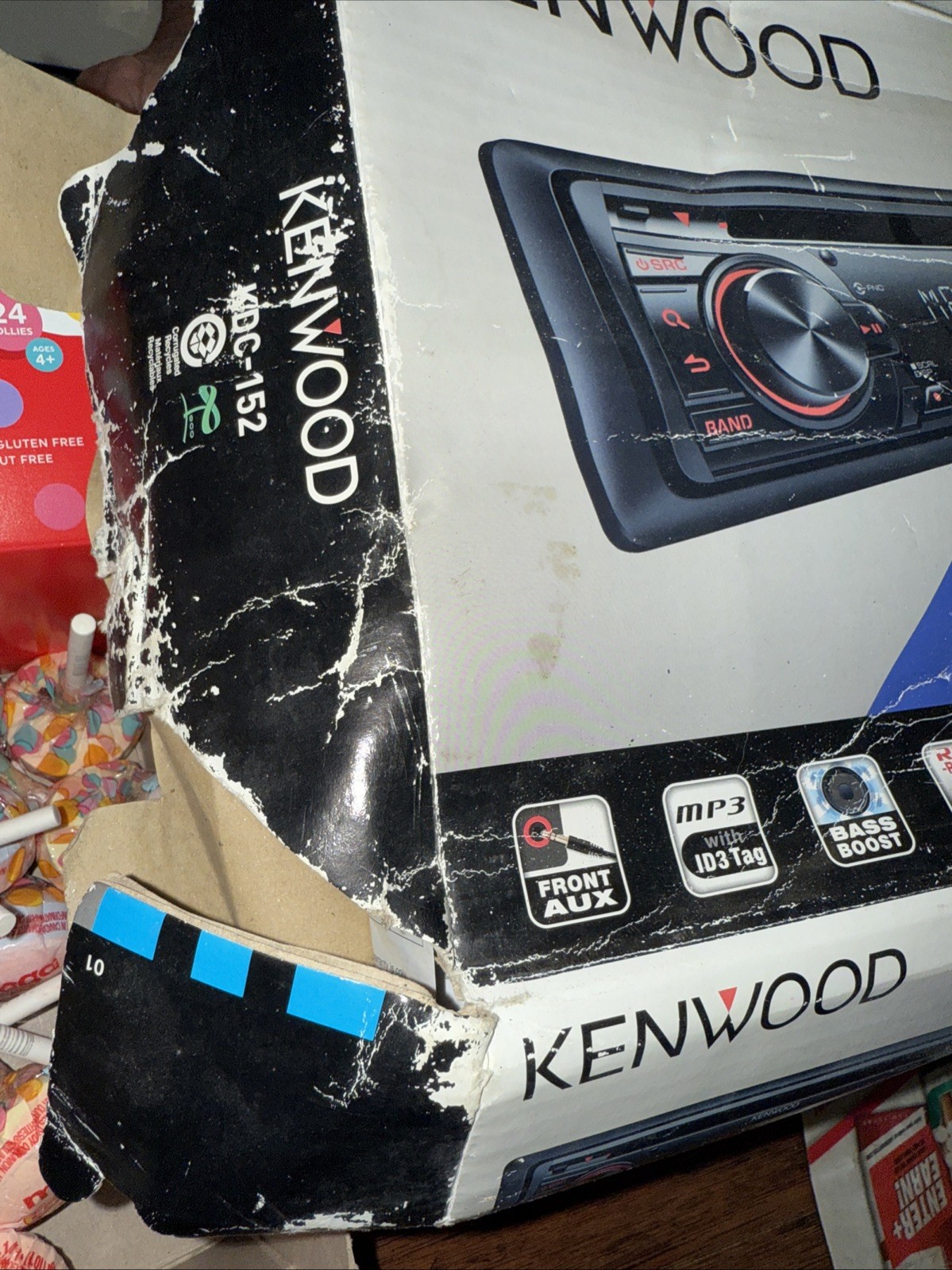 Kenwood KDC-152 CD Player MP3 In Dash Receiver