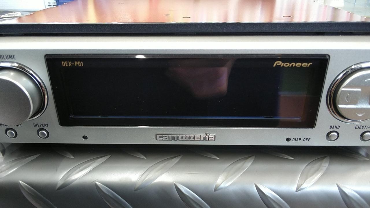Carrozzeria DEX-P01 Pioneer Car Audio CD Player Head Uint JDM Tested Near Mint