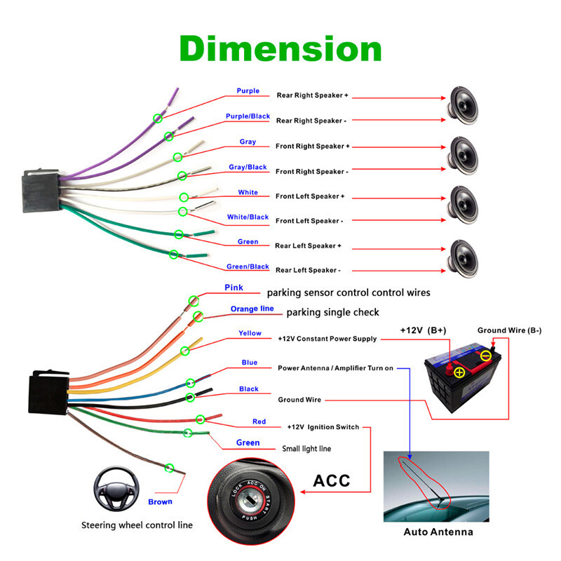 2 Din 7″ HD Touch Screen Autoradio MP5 Stereo Multimedia Audio Player + Camera