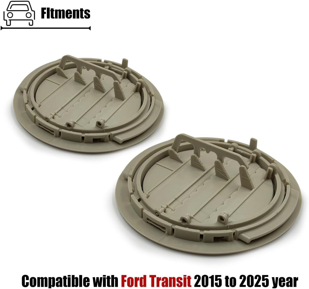2PCS Roof Headliner AC Heater Air Vents Compatible with Ford 2015 to 2025 Year,