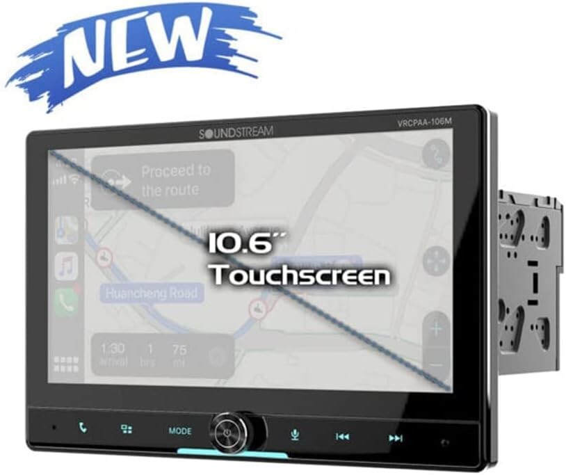 10″ Touchscreen Apple Carplay Car Stereo (No CD) for 1995-2002 Chevy Silverado