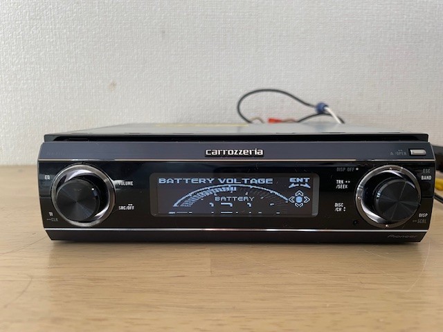 Pioneer Carrozzeria DEH-P940 1DIN Car Audio CD PLayer DSP SFC AUX Tested