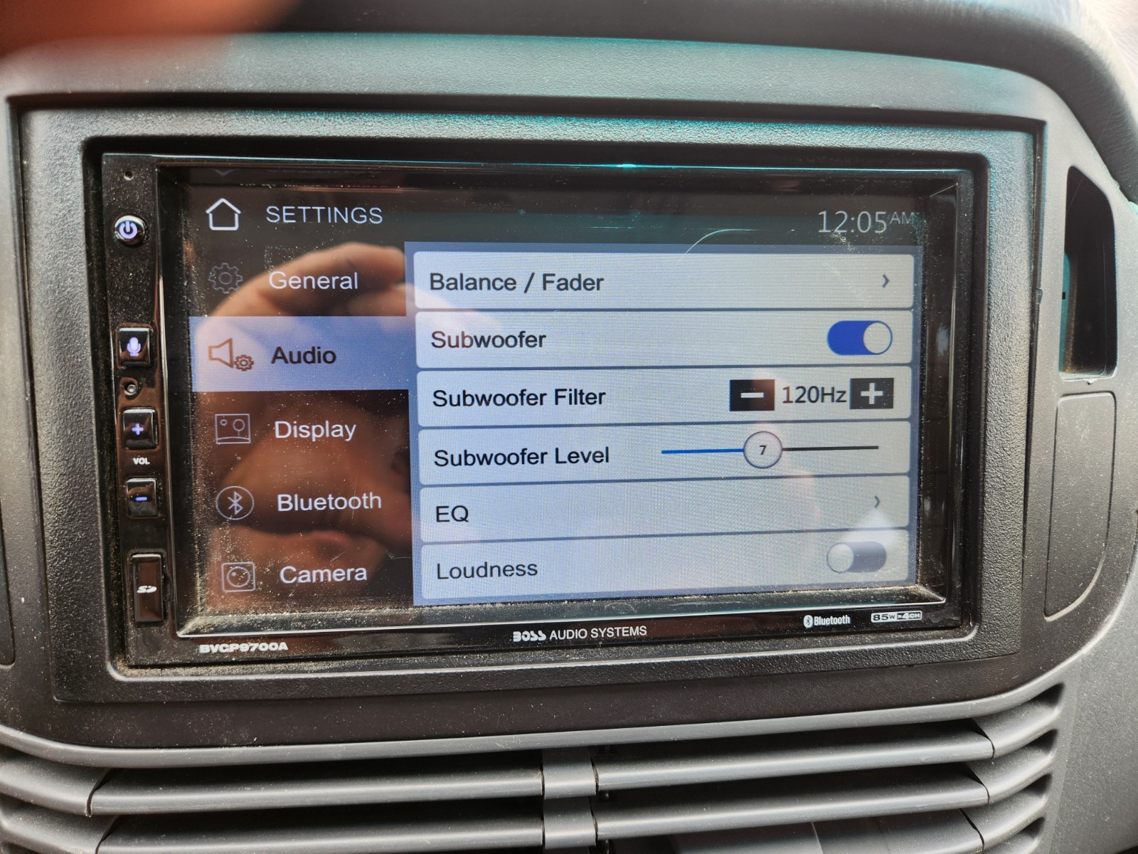 BOSS Audio BVCP9700A 7-inch Touchscreen Digital Media Receiver Carplay Android