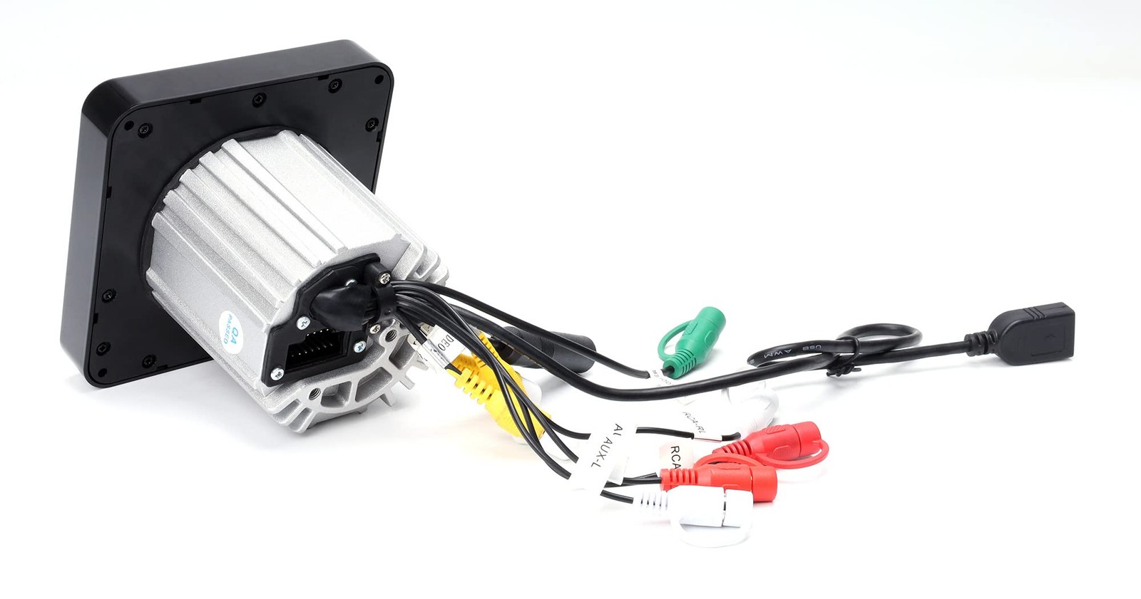 Marine Bluetooth Receiver: Weatherproof, 4″ Display, Amp, USB, MP3 Player