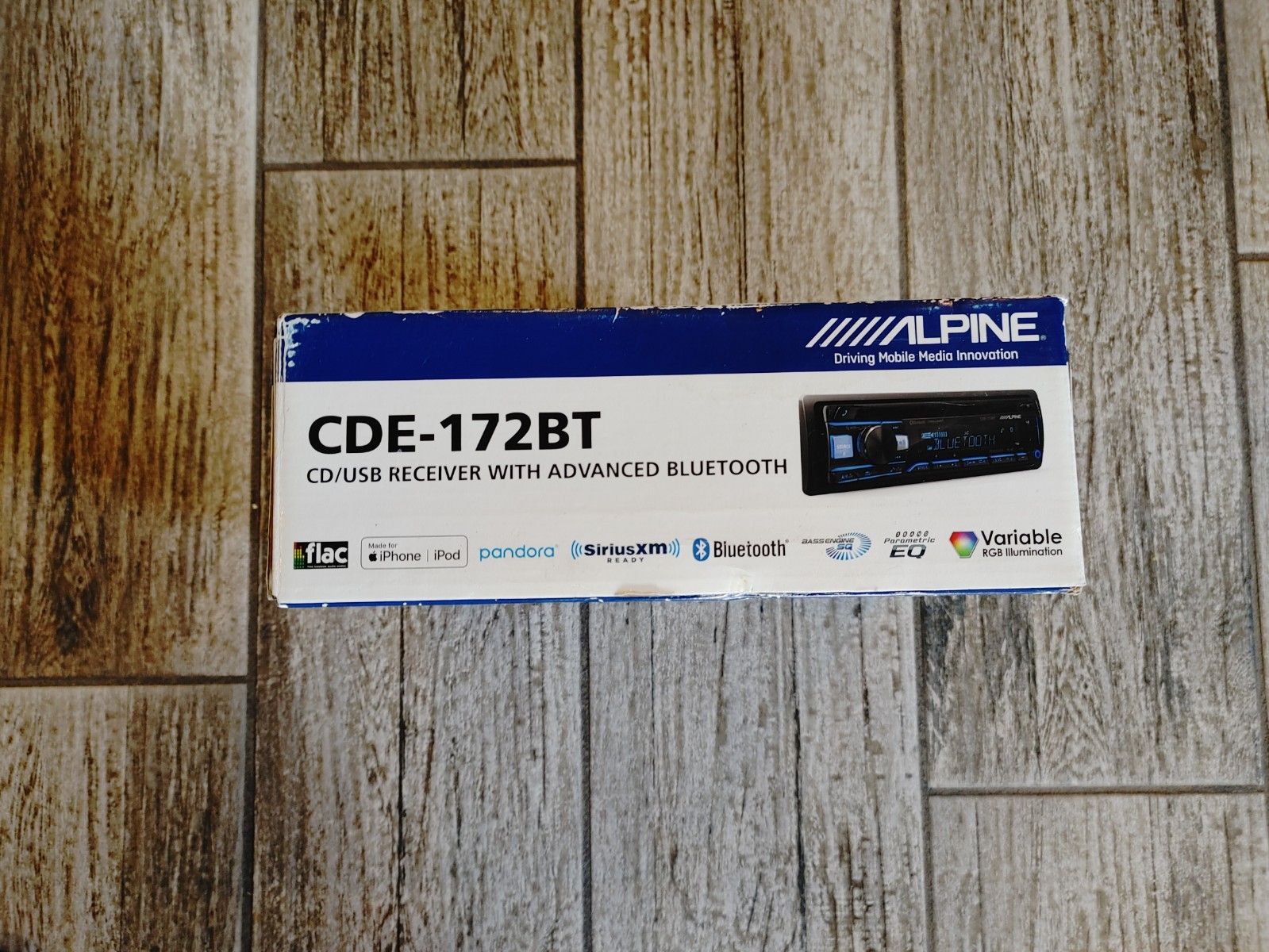 Alpine CDE-172BT CD Receiver With Built in Bluetooth
