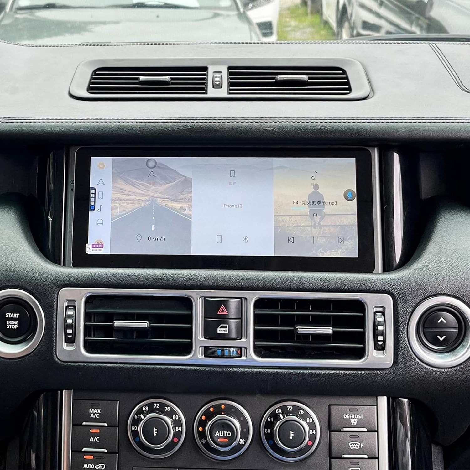 10.25″ Vertical Android Radio For Land Range Rover V8 L322 2005-2012 4+46GB
