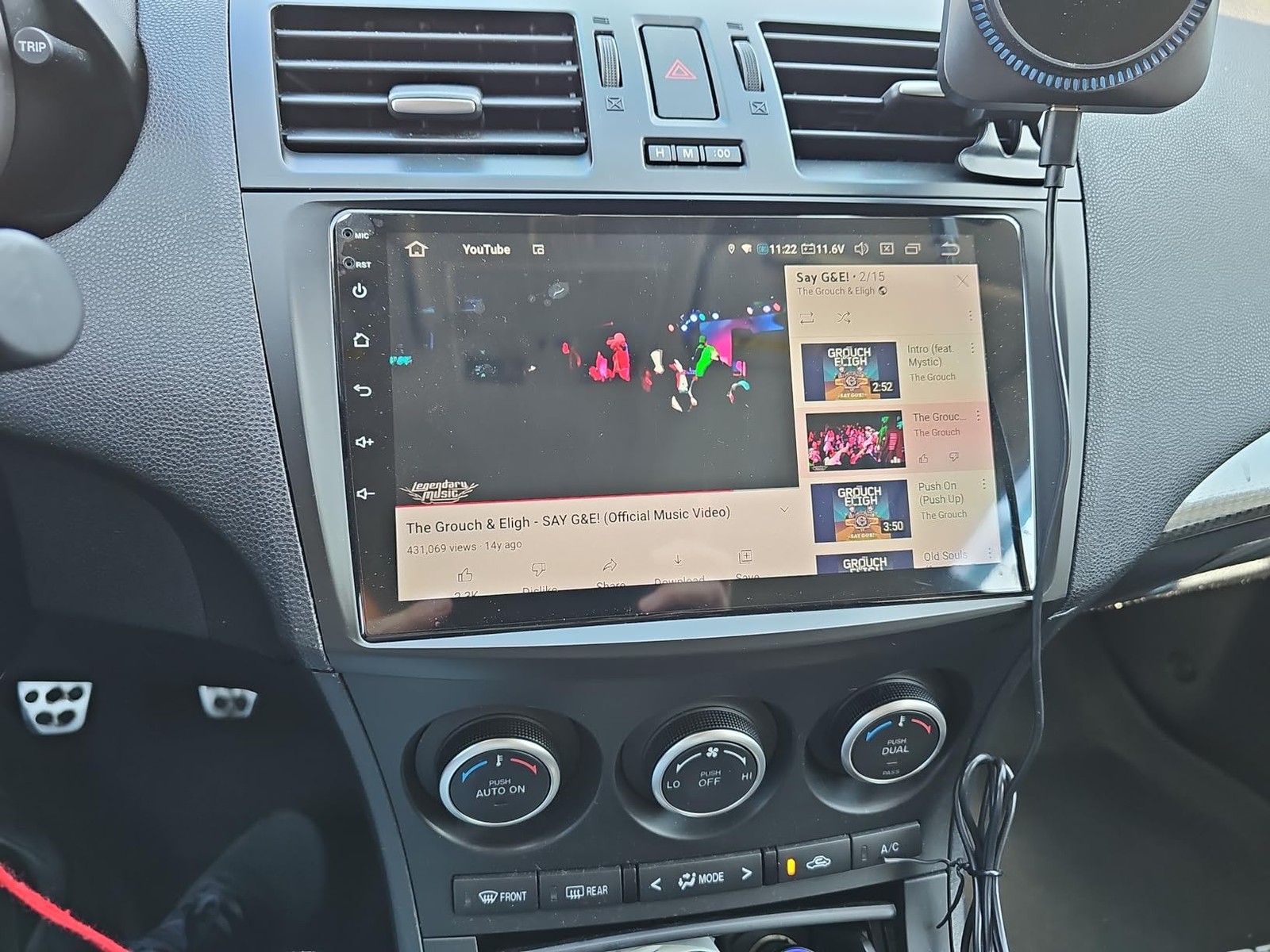 For Mazda 3 2010-2013 Carplay Touch Screen Radio Stereo GPS Navi w/Backup Camera