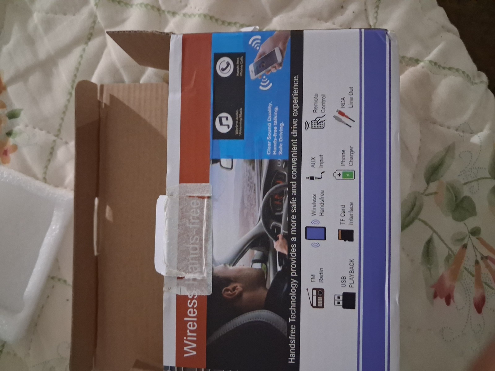 Single Din Handsfree Bluetooth 4X50W FM Car Stereo