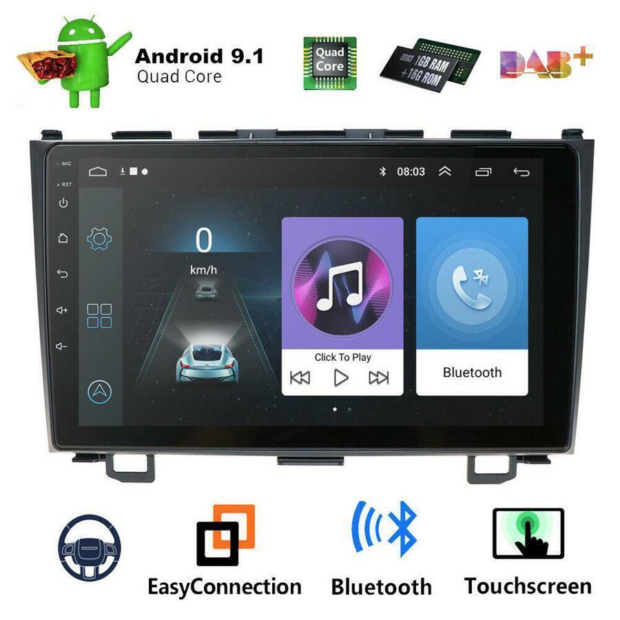 9” 4-Core 1GB＋16GB Android 9.1 Car Stereo Radio GPS Player For Honda CRV 06-11