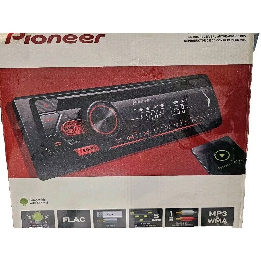 Pioneer DEH-S1200UB Single 1 DIN CD MP3 Player For Android MIXTRAX USB AUX