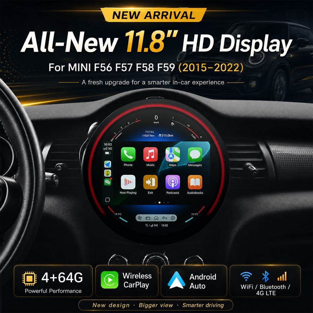 Car Radio Player For BMW Mini Cooper F54 F55 F56 F60 NBT EVO 2015-2020 Navi GPS