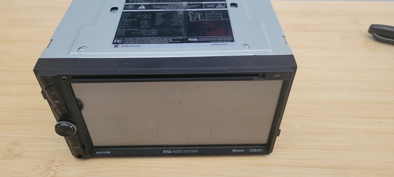 Boss BV755BLC 6.2″ Touchscreen DVD Receiver