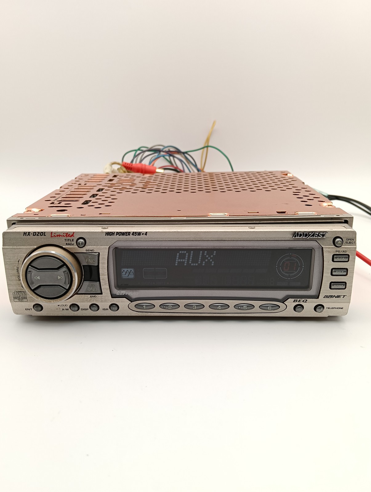 Clarion ADDZEST HX-D20L Limited Rare CD DSP Head Unit Old School JDM Tested