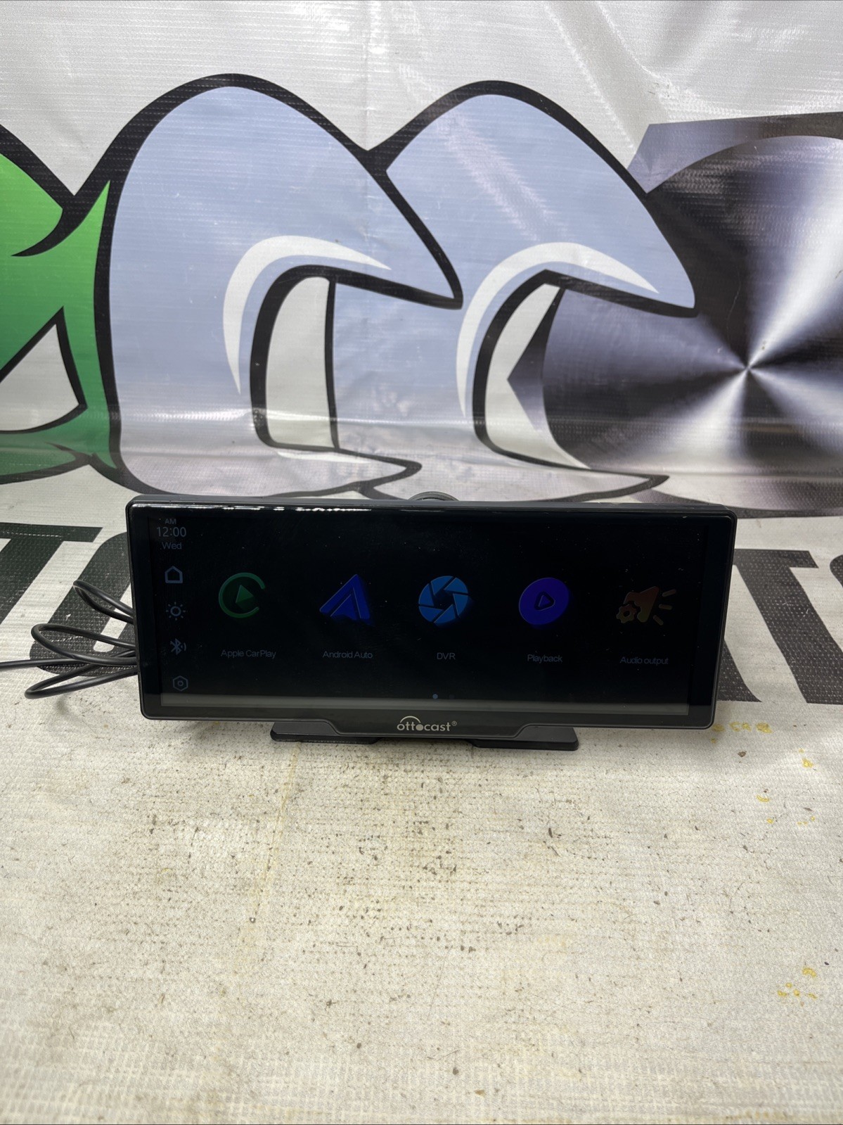 OTTOCAST PORTABLE CAR SCREEN 10” CARPLAY N91C