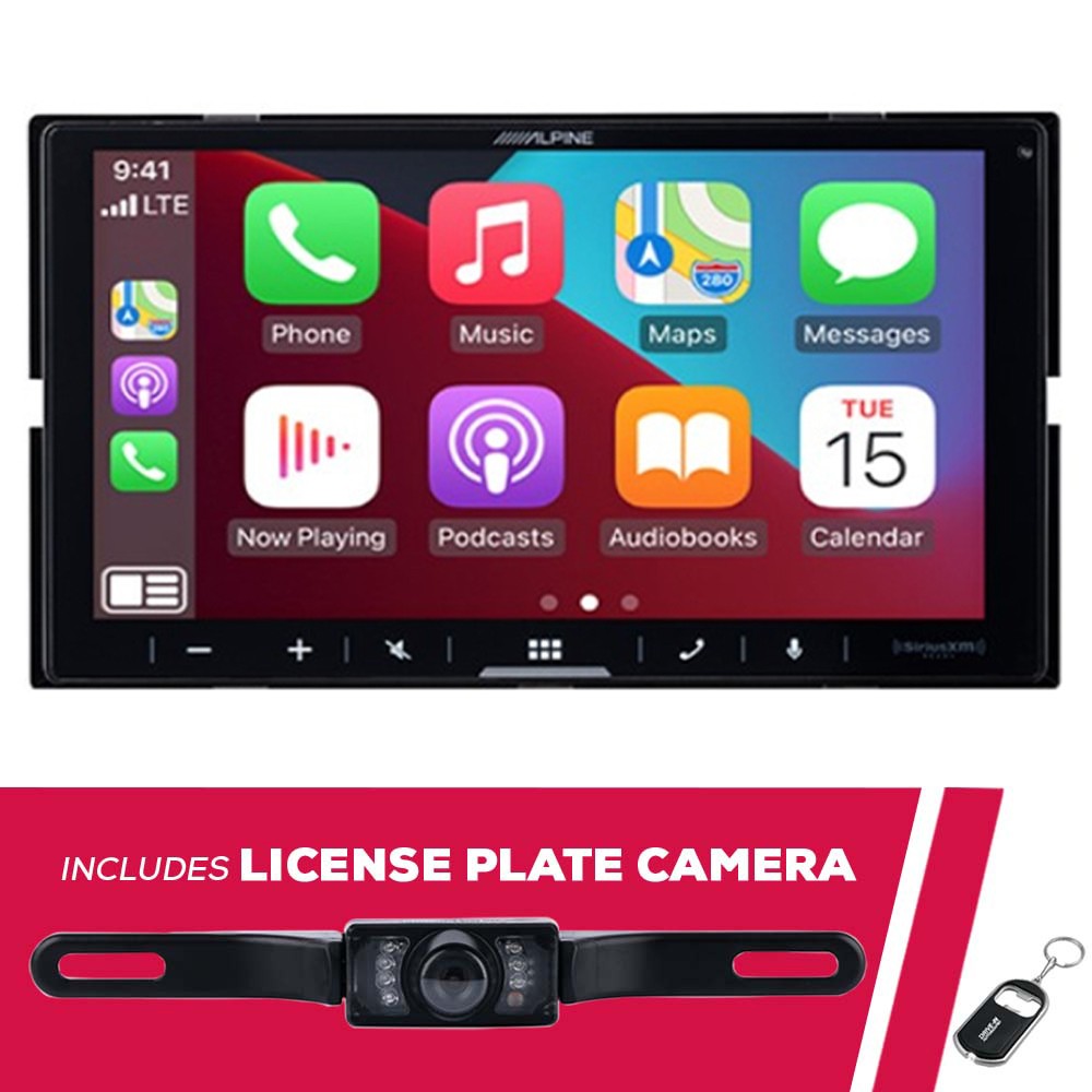 Alpine iLX-W670-M 6.75″ 2-DIN Multimedia Receiver with License Plate Camera