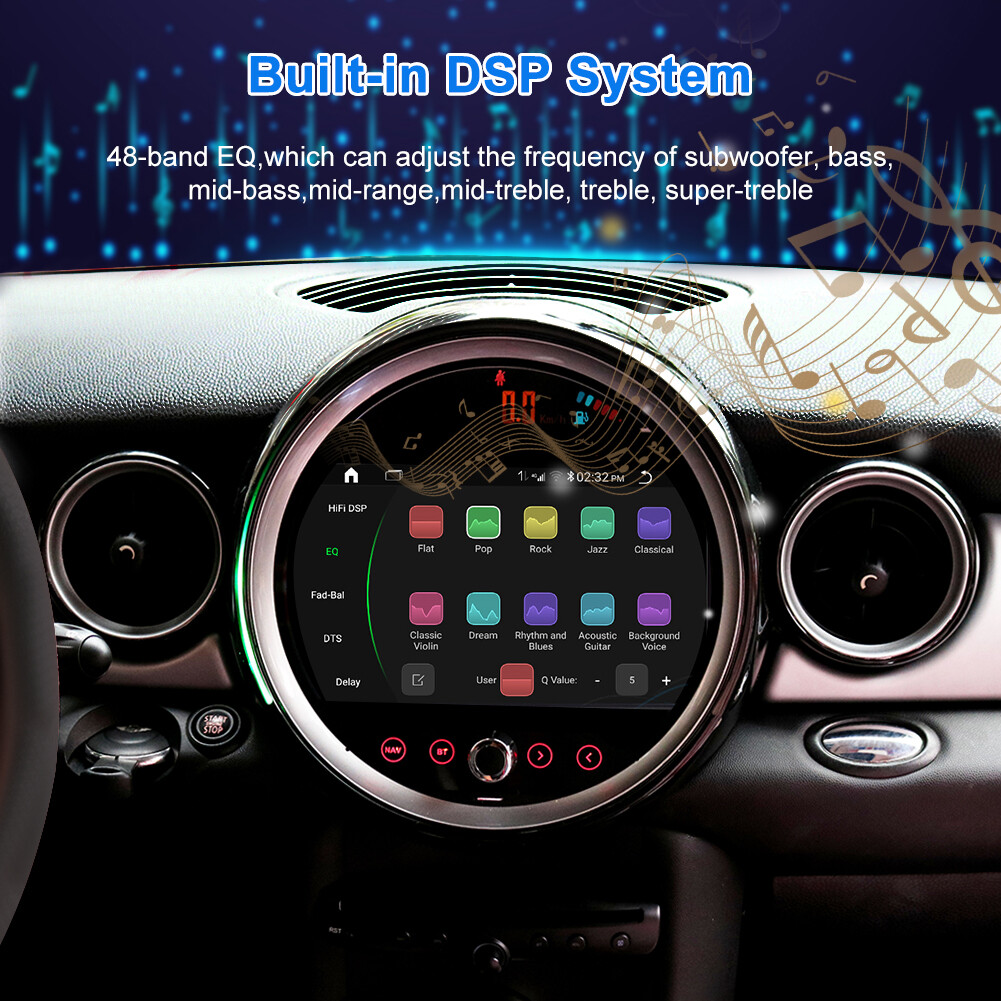 Car Navigation Player Built-in 360 camera function for BMW Mini Cooper R56 2011-
