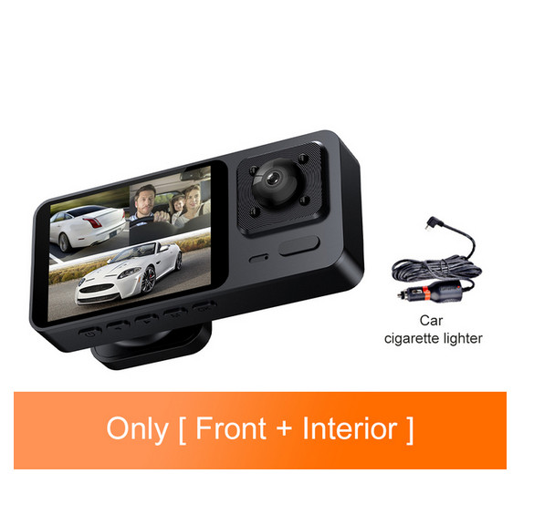 Car DVR Dual Lens Dash Cam Recorder WiFi G-Sensor Front Rear Camera Camcorder