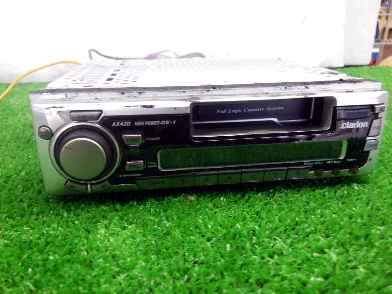 ADDZEST AX-420 Car Stereo w/ Harness JDM Japa For Parts Untested AS-IS